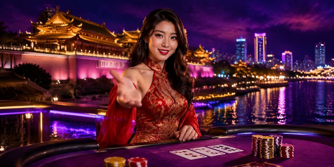 Sân chơi Baccarat sôi động tại Sài Gòn vào buổi tối